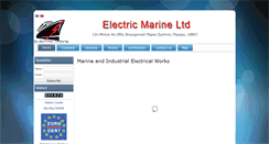 Desktop Screenshot of electricmarineltd.gr